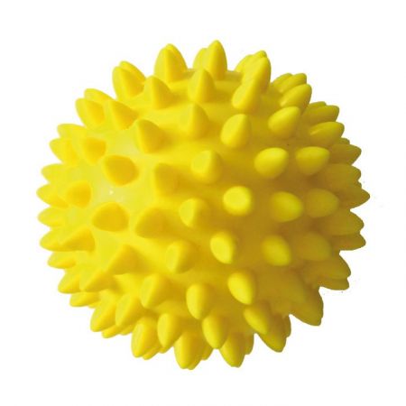 Qmed masážní míček 8 cm - žlutý