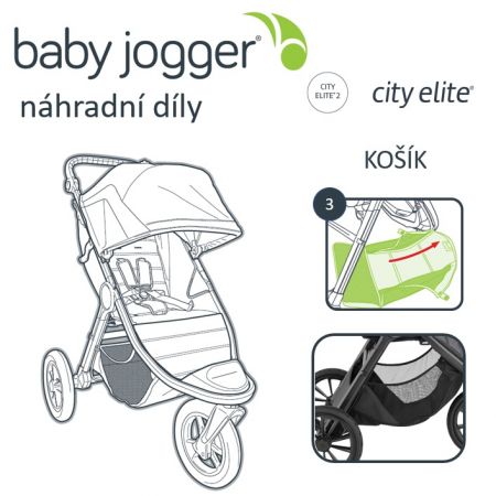 Baby Jogger BabyJogger KOŠÍK CITY ELITE 2