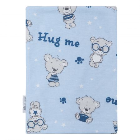 ESITO Žínka do koupele Jersey Teddy bears - 19 x 14 cm / modrá