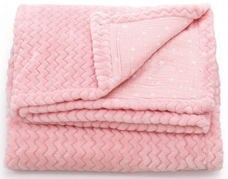 Italbaby Muslin zimní deka do kočárku Barva: Růžová