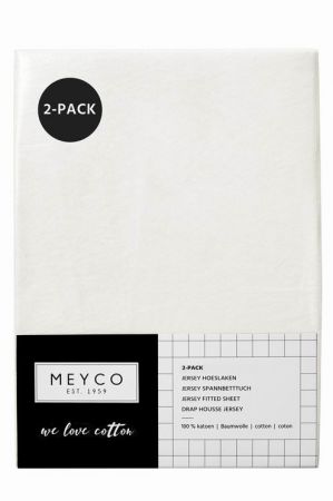 Meyco Žerzejové prostěradlo 60x120 - Off White