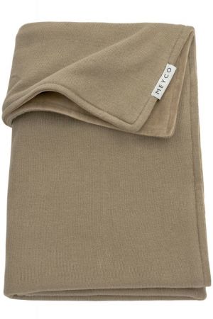 Meyco Deka Knit basic samet - Taupe