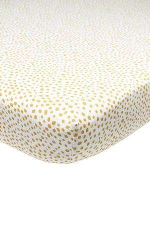 Meyco Žerzejové prostěradlo 60x120 - Cheetah honey gold