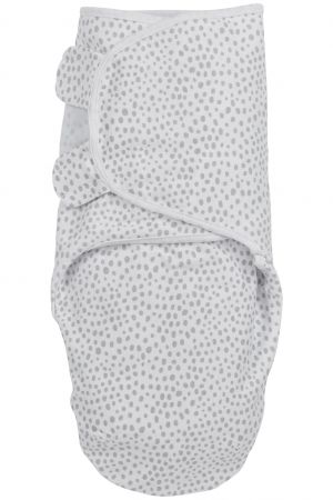 Meyco Zavinovačka 4-6 m - Puntíky light grey