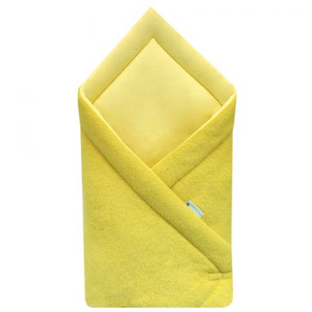 Babyrenka zavinovačka 75x75 Fleece úplet Mustard