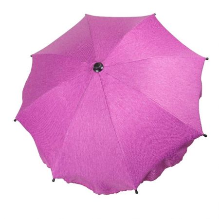 NEW BABY Slunečník na kočárek Jeans purpurový