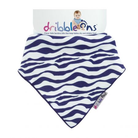 Dribble Ons Designer Zebra