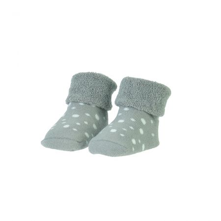 BAMBAM | Ponožky organické sada šedá/puntíky