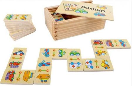 Domino v boxu - auta, Legler