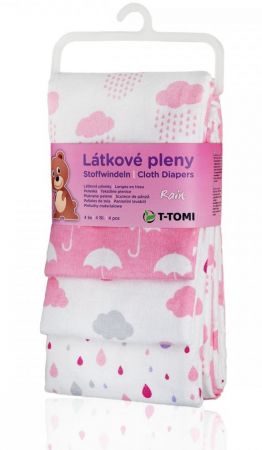 Látkové pleny - déšť 4ks, T-tomi