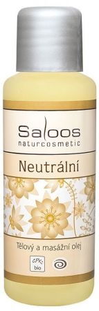 Tělový a masážní olej Neutrální 50ml, Saloos
