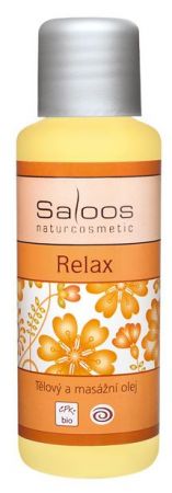Tělový a masážní olej Relax 50ml, Saloos