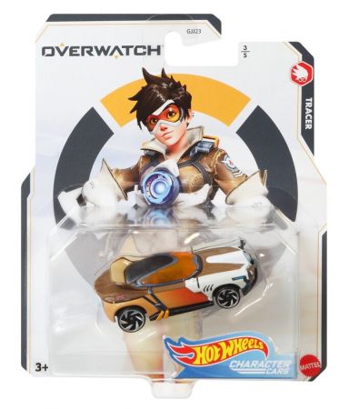 MATTEL - Hot Wheels GJJ23 Angličák hrdinové bojových her Tracer