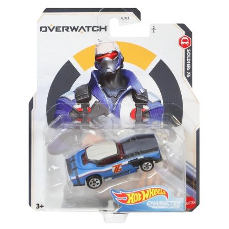 MATTEL - Hot Wheels GJJ23 Angličák hrdinové bojových her Soldier 76