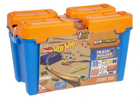 MATTEL - Hot Hot Wheelseels Track Builder V Kufříku Mix