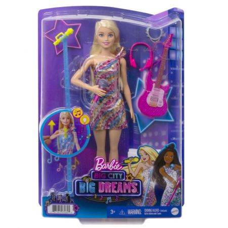 MATTEL - Barbie Dha Zpěvačka Se Zvuky