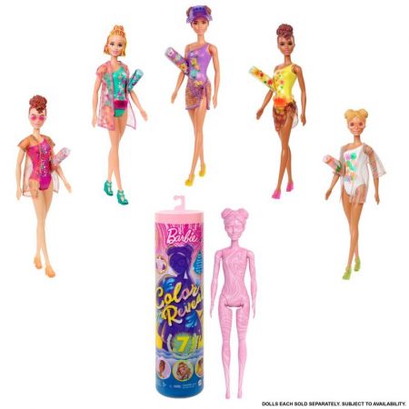 MATTEL - Barbie Color Reveal Barbie Mramor , Mix Produktů