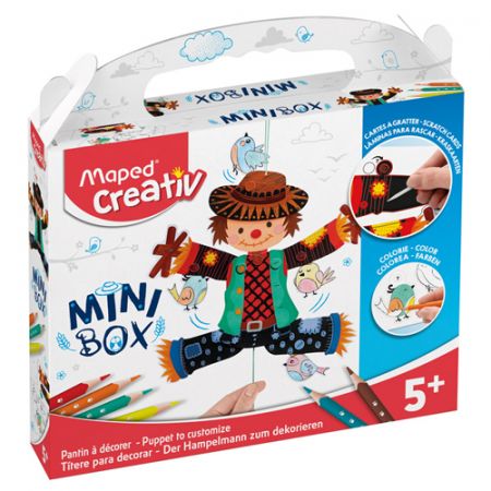 MAPED - SadaCREATIV Mini Box Papírová loutka - Strašák