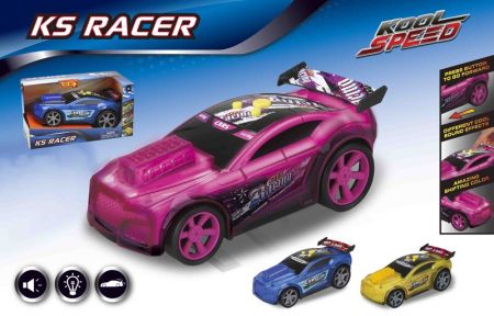 MAC TOYS - KS racer auto na baterie se zvukem, Mix Produktů