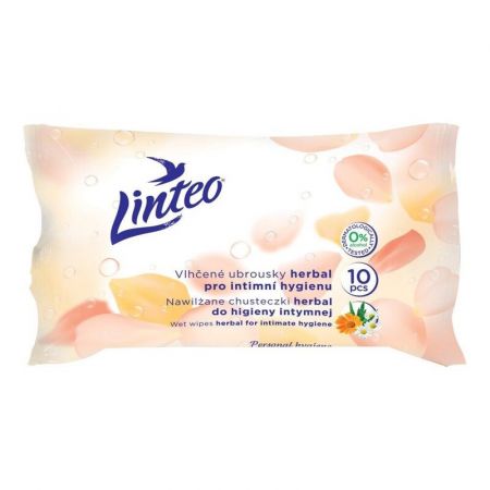 LINTEO - Vlhčené ubrousky Linteo Satin intimní 10 ks
