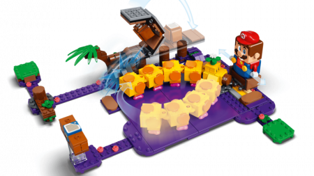 LEGO - Super Mario 71383 Wiggler a jedovatý bažina - rozšiřující set