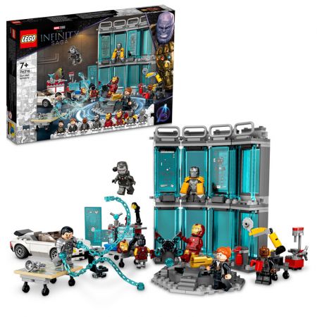 LEGO - Marvel 76216 Zbrojnice Iron Mana