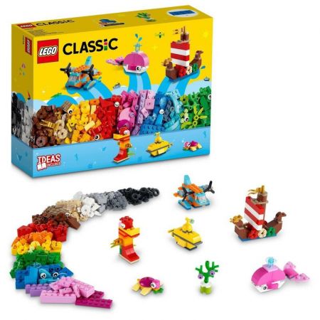 LEGO - Classic 11018 Kreativní zábava v oceánu