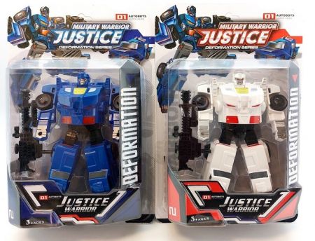 LAMPS - Autorobot Military Warrior Justice 13cm, Mix Produktů