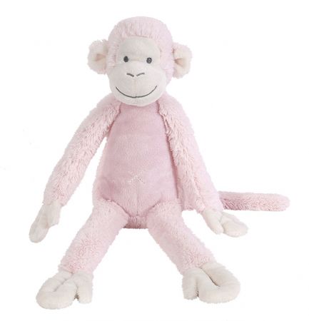 HAPPY HORSE | Opička Mickey růžová no.2 velikost: 43 cm