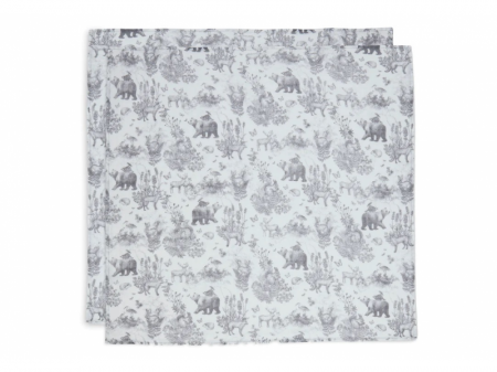 JOLLEIN - Pleny 2 ks 70x70 cm Forest Animals