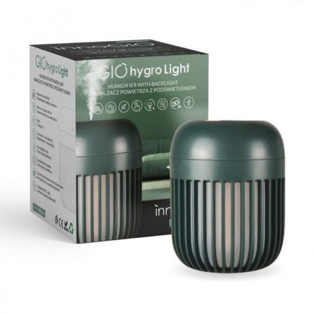 INNOGIO - Zvlhčovač GIOhygro s podsvícením Green