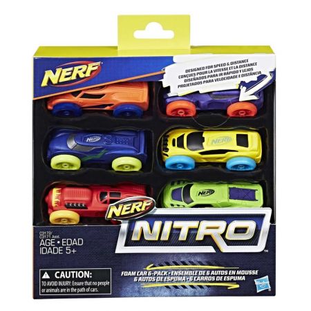 HASBRO - Nerf Nitro náhradní nitro 6 ks asst