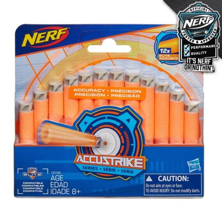 HASBRO - Nerf Accustrike náhradní šipky 12 ks