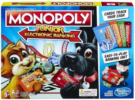 HASBRO - Hasbro Monopoly Junior: Elektronické bankovnictví