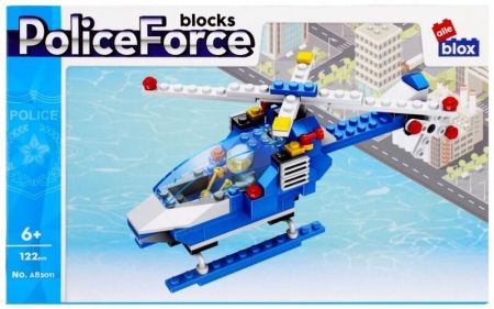 EURO-TRADE - Stavebnice Alleblox PoliceForce 122ks