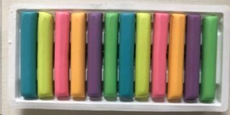 EASY - Plastelína, 12 pastelových barev