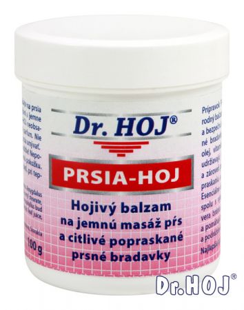 DR.HOJ - PRSA-Hoj Hojivý balzám na jemnou masáž prsou a citlivé popraskané prsní bradavky 100 g