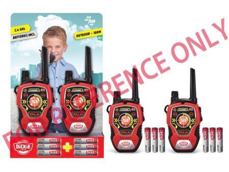 DICKIE - Vysílačky Walkie Talkie Fun