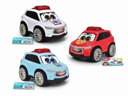 DICKIE - ABC Autíčko Rescue Car, 9cm, 3 druhy, Mix produktů