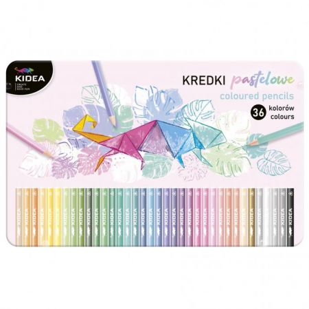 DERFORM - Pastelové pastelky Kidea 36 ks