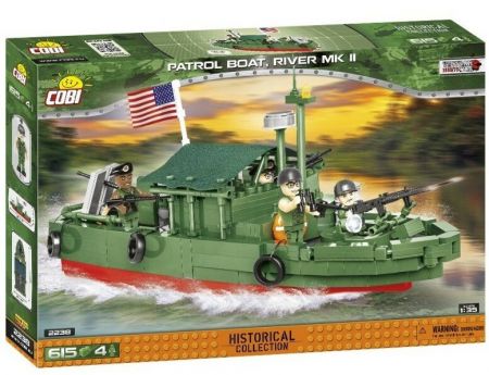 COBI - Vietnam War Patrol Boat River MK II, 1:35, 615 k, 4 f