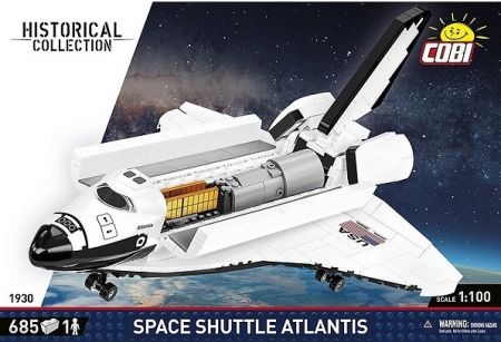 COBI - NASA raketoplán Atlantis, 1:100, 685 k, 1 f