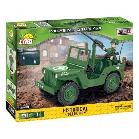 COBI - II WW Willys MB 1/4 t 4x4, 91 k, 1 f