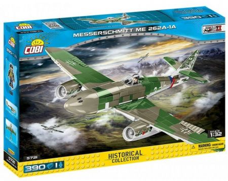 COBI - II WW Messerschmitt ME 262A-1A, 1:32, 390 k, 1 f