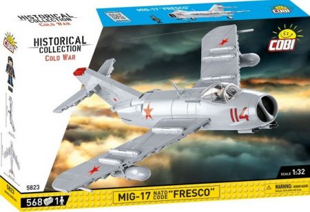 COBI - Cold War MIG-17 FRESCO, 1:32, 588k, 1f