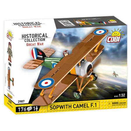 COBI - Cobi 2987 Great War Sopwith Camel F.1, 1:32, 175k, 1f