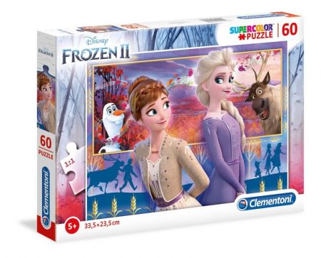 CLEMENTONI - Puzzle 60 Frozen2