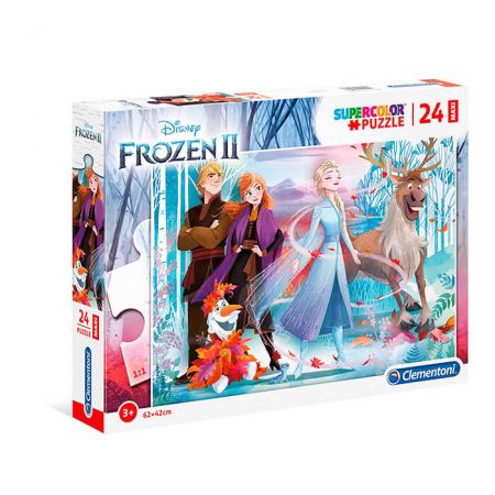 CLEMENTONI - Puzzle 24 Maxi Frozen 2