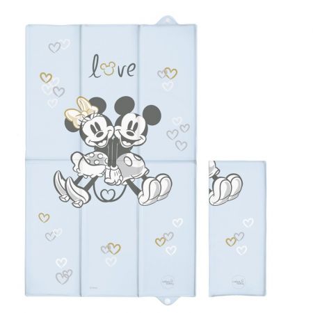 CEBA - Podložka přebalovací cestovní (50x80) Disney Minnie & Mickey Blue