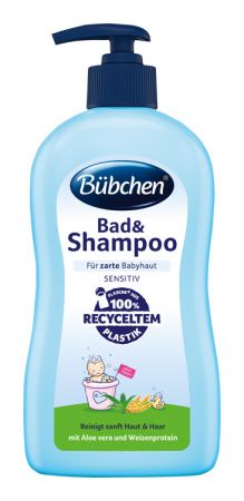 BÜBCHEN - Baby koupel a šampon 400 ml
